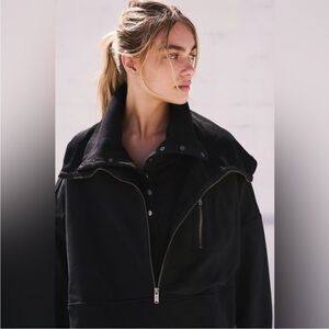 FP Movement Black Venture Pullover Jacket S